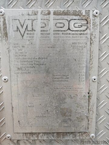 Nostolava Moog MBI 70-1/S Bridge Inspection Unit