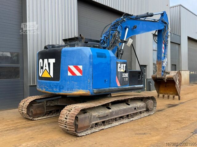 Kāpurķēžu ekskavators Caterpillar 320ERR