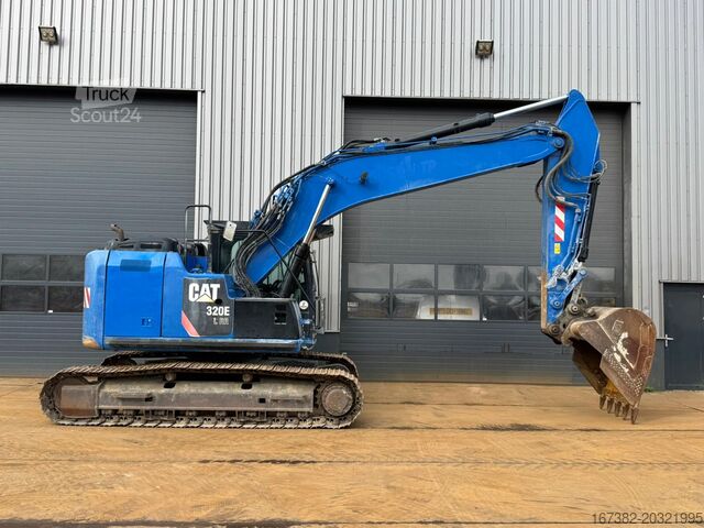 Kāpurķēžu ekskavators Caterpillar 320ERR