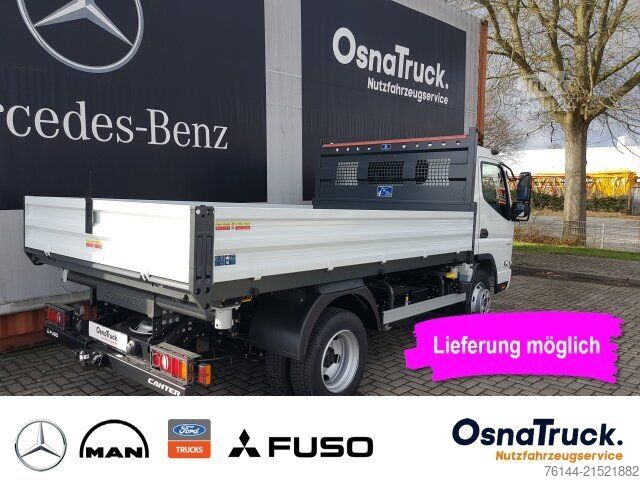 Tipper van FUSO 7C18 Dreiseitenkipper Klima,AHK3,5t,Nutzl.3800KG