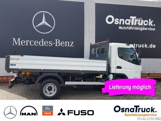 Tipper van FUSO 7C18 Dreiseitenkipper Klima,AHK3,5t,Nutzl.3800KG
