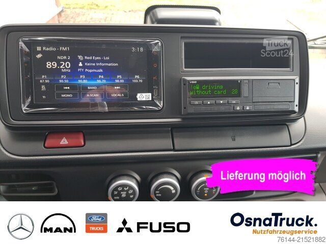 Tipper van FUSO 7C18 Dreiseitenkipper Klima,AHK3,5t,Nutzl.3800KG