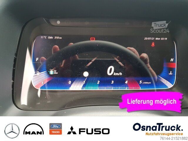 Tipper van FUSO 7C18 Dreiseitenkipper Klima,AHK3,5t,Nutzl.3800KG