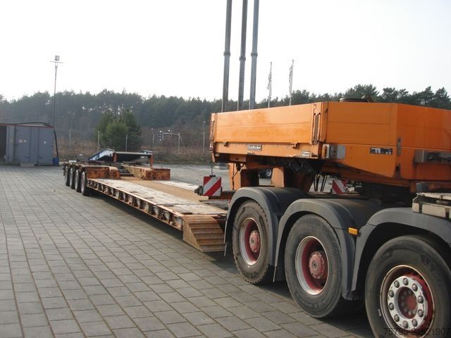 Ημιρυμουλκούμενο χαμηλής φόρτωσης GOLDHOFER STZ VL4-47/80 Tiefladerauflieger 4xLenk+Funk