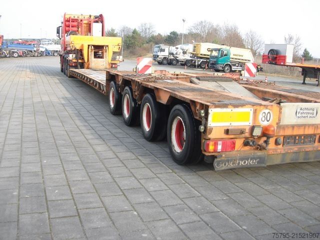 Ημιρυμουλκούμενο χαμηλής φόρτωσης GOLDHOFER STZ VL4-47/80 Tiefladerauflieger 4xLenk+Funk