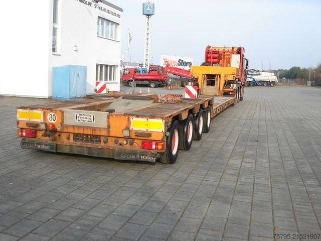 Ημιρυμουλκούμενο χαμηλής φόρτωσης GOLDHOFER STZ VL4-47/80 Tiefladerauflieger 4xLenk+Funk