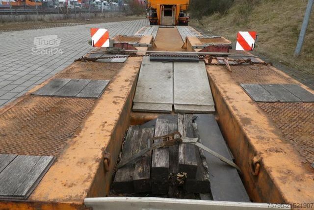 Naczepa niskopodwoziowa GOLDHOFER STZ VL4-47/80 Tiefladerauflieger 4xLenk+Funk