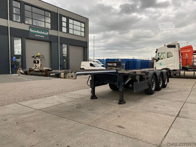 Konteyner taşımacılığı Renders Euro 800 3DFCST / Container chassis / 45FT / 1x...