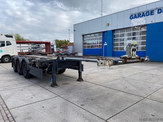 Konteyner taşımacılığı Renders Euro 800 3DFCST / Container chassis / 45FT / 1x...