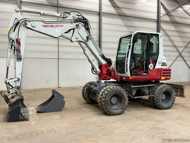 Колісний екскаватор Takeuchi TB 295 W powertilt