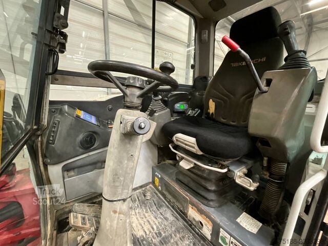 حفارة ذات عجلات Takeuchi TB 295 W powertilt