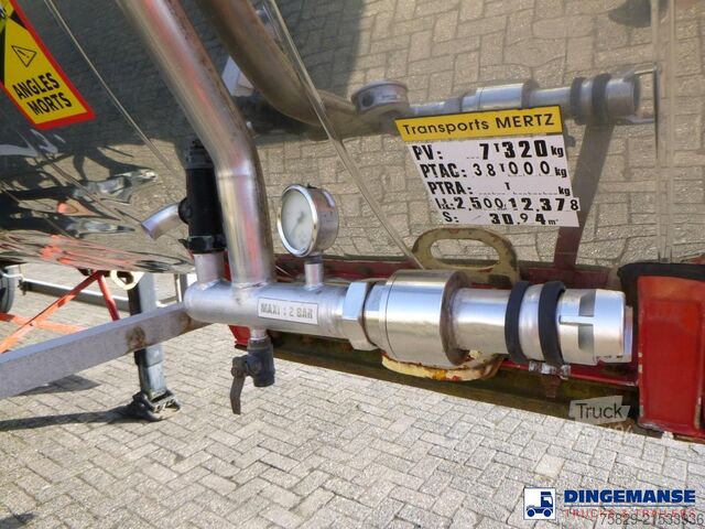 Tank Magyar Chemical tank inox 32.5 m3 / 1 comp