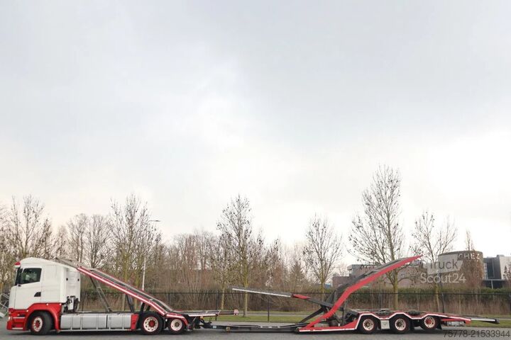 Véhicule de dépannage Scania R450 6X2 TRUCK TRANSPORTER LKW TRANSPORTER