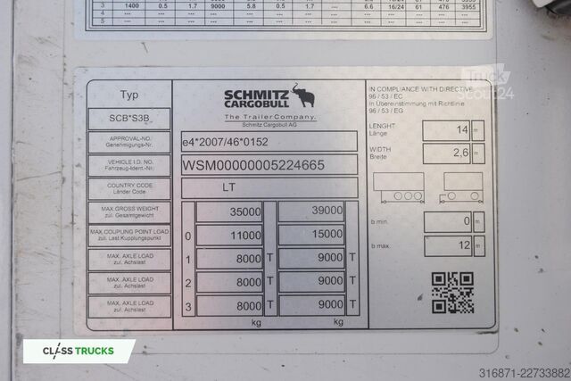 Koeloplegger SCHMITZ CARGOBULL SKO Double Deck FP60 ThermoKing SLXi 300