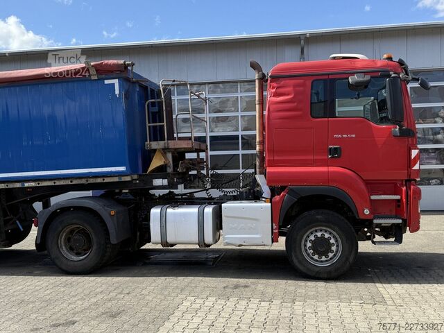  MAN TGS 18.510 4x4 EURO6 CIĄGNIK SIODŁOWY Z HYDRAUL...