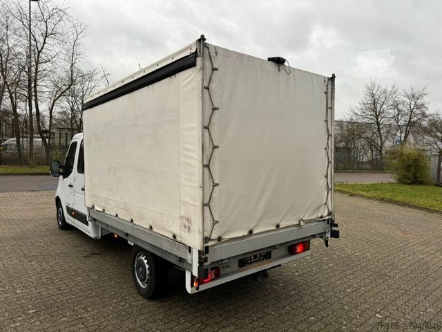 Curtain sider van RENAULT Master Pritsche+Plane Doka DCI *Automatik*Klima