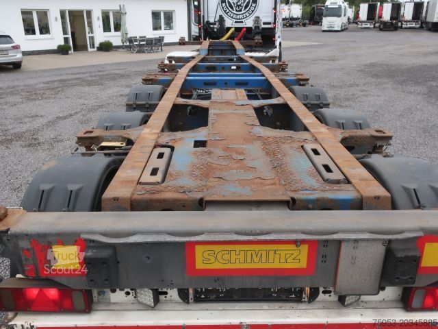 Naczepa z wymienną zabudową Schmitz SCF 24 20 - 40 Fuss Heckausschub