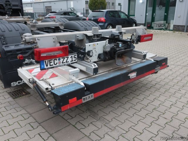 Vaihtolavakuorma-auto Scania R 450 62x Lenkachse Ladebordwand