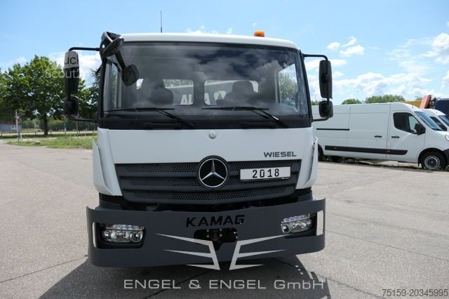 Camion porte-caisses amovibles mercedes-benz Kamag Wiesel WBH 25 Wiesel Umsetzfahrzeug
