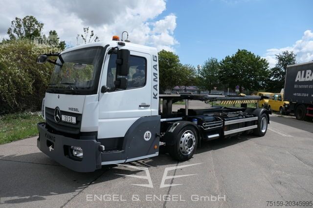 Camion porte-caisses amovibles mercedes-benz Kamag Wiesel WBH 25 Wiesel Umsetzfahrzeug