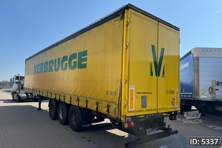 Csúszó ponyvák Kögel S24 / BPW Drum