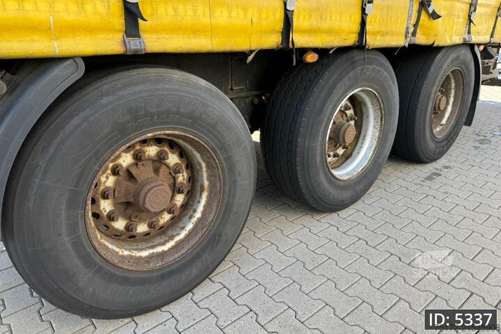 Csúszó ponyvák Kögel S24 / BPW Drum