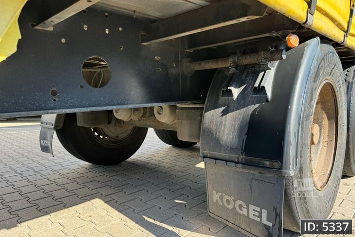 Csúszó ponyvák Kögel S24 / BPW Drum