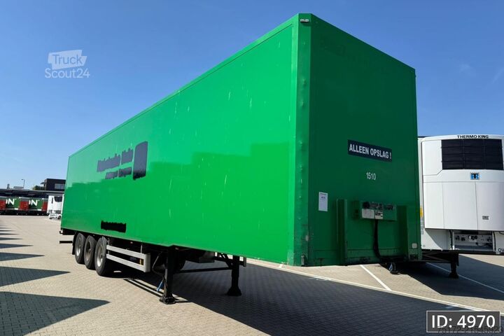 Kufr Van Eck PT-3 / BPW Drum / Roll up door