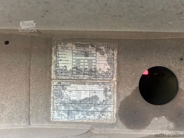 Cassone ribaltabile Schmitz Cargobull SGF S3 Thermokipper