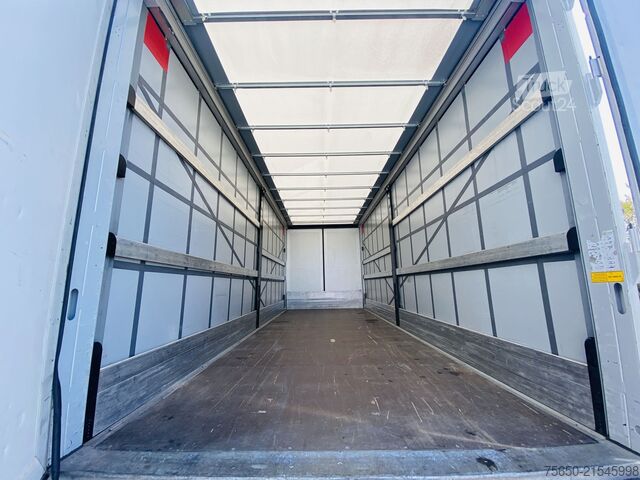 Remorcă deschisă cu prelată Möslein TPW 105 D Schwebheim  Tandemplanenanhänger