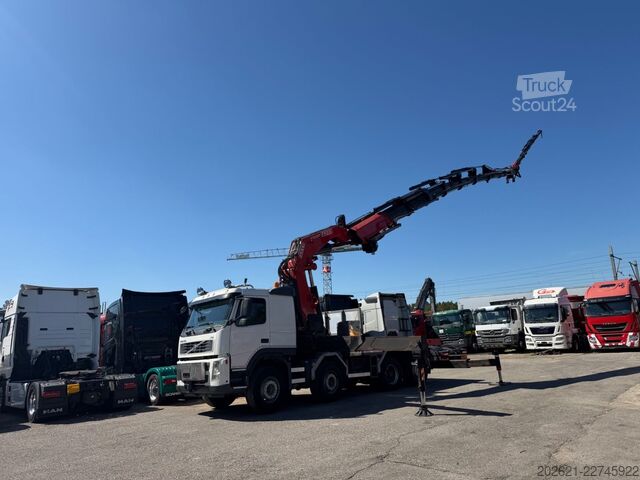 Cap tractor standard VOLVO FM 480 Fassi 1100 AXP JIP winch 8x2