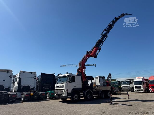 Cap tractor standard VOLVO FM 480 Fassi 1100 AXP JIP winch 8x2