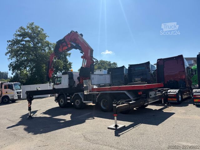 Cap tractor standard VOLVO FM 480 Fassi 1100 AXP JIP winch 8x2