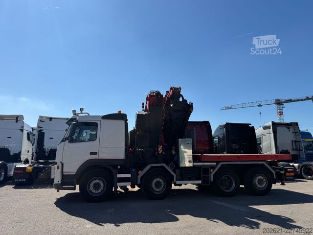 Cap tractor standard VOLVO FM 480 Fassi 1100 AXP JIP winch 8x2