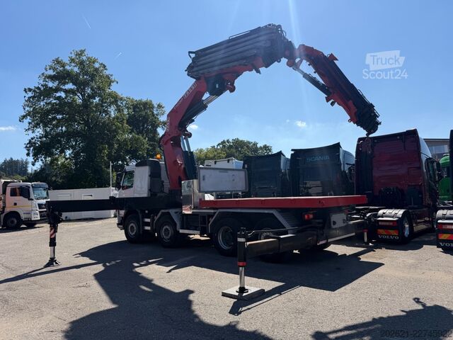 Cap tractor standard VOLVO FM 480 Fassi 1100 AXP JIP winch 8x2