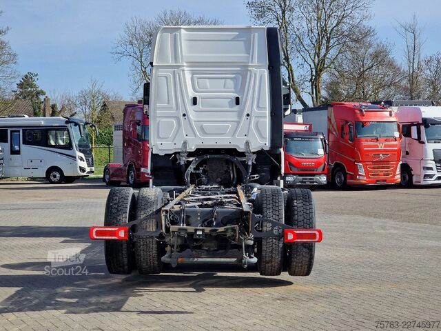 Chassis med førerhus Mercedes-Benz Actros 2663 Gigaspace 6x2 - Retarder - 4.90 WB ...