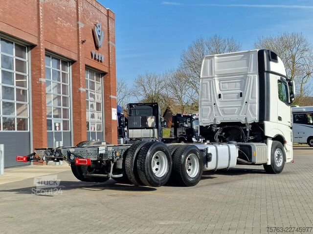 Chassis med førerhus Mercedes-Benz Actros 2663 Gigaspace 6x2 - Retarder - 4.90 WB ...