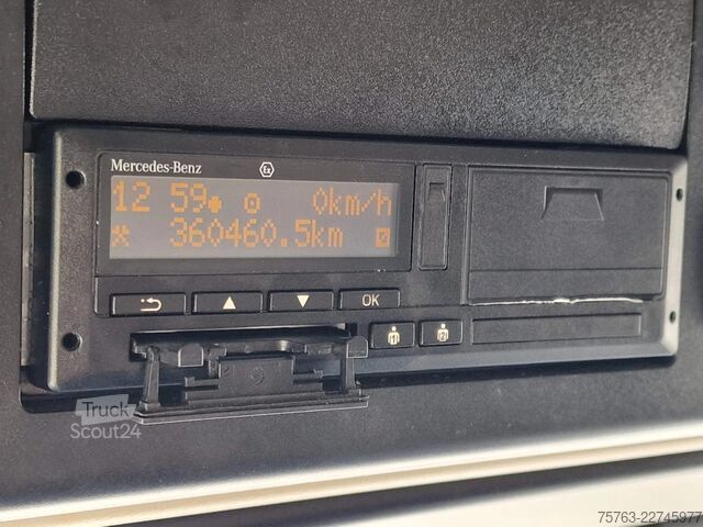 Chassis med førerhus Mercedes-Benz Actros 2663 Gigaspace 6x2 - Retarder - 4.90 WB ...