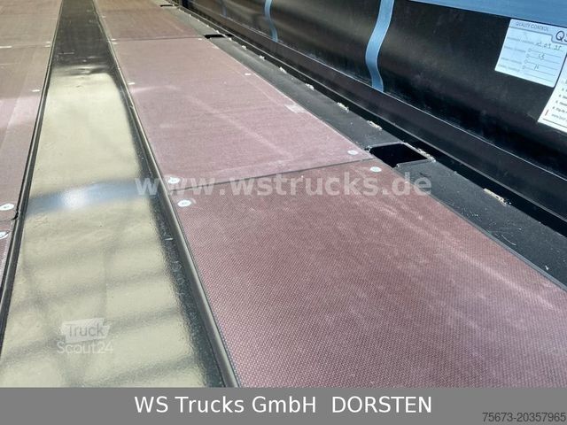 Semi-remorque bâchée KRONE Planauflieger SDP 27 Edscha, Rungen