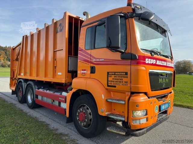 Autocompattatore MAN TGS 28.360 6x4H-4 BL*HYDRODRIVE MÜLLWAGEN*2011*