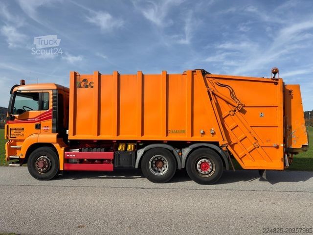 Autocompattatore MAN TGS 28.360 6x4H-4 BL*HYDRODRIVE MÜLLWAGEN*2011*