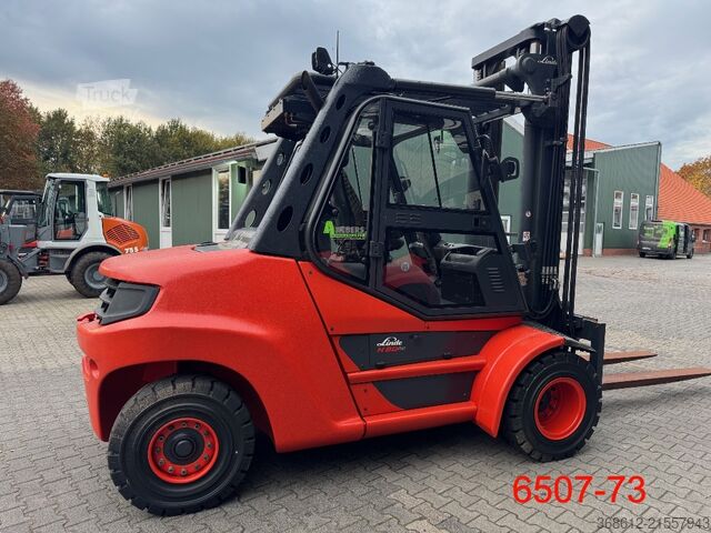 Ανυψωτικό περονοφόρο με εμπρόσθιο φορτηγό Linde H 80 D 03 / 900