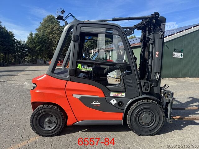 Ανυψωτικό περονοφόρο με εμπρόσθιο φορτηγό Linde H 50 D 01 (1204)