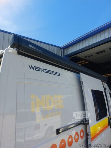 кемпер Fiat Ducato Weinsberg Carabus, 2024 mode Manual transmission | Pop-up roof