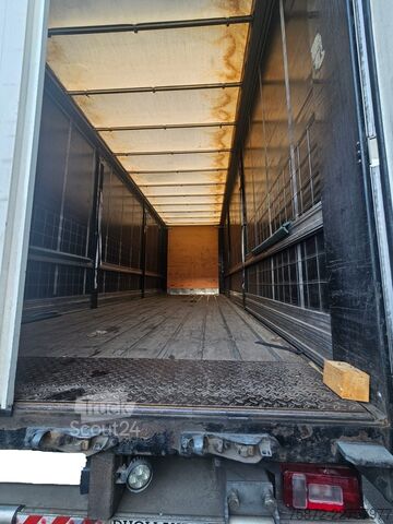 Tentinė platforma sunkvežimis DAF XF SUPERSPACE CAB 530 6X2 26T TAULINER