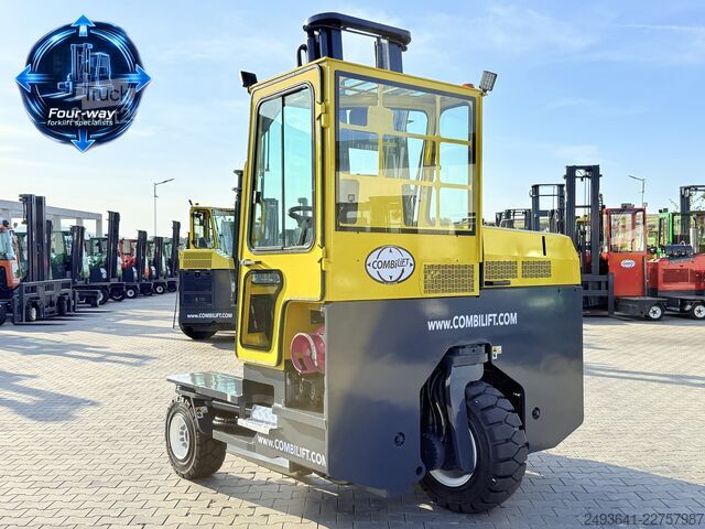čtyřcestný vysokozdvižný vozík Combilift C3000XL GAS DUPLEX 4550 SIDE SHIFT