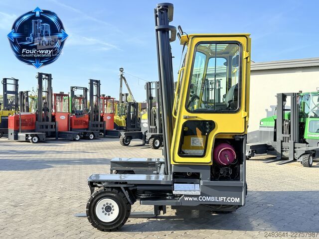 čtyřcestný vysokozdvižný vozík Combilift C3000XL GAS DUPLEX 4550 SIDE SHIFT