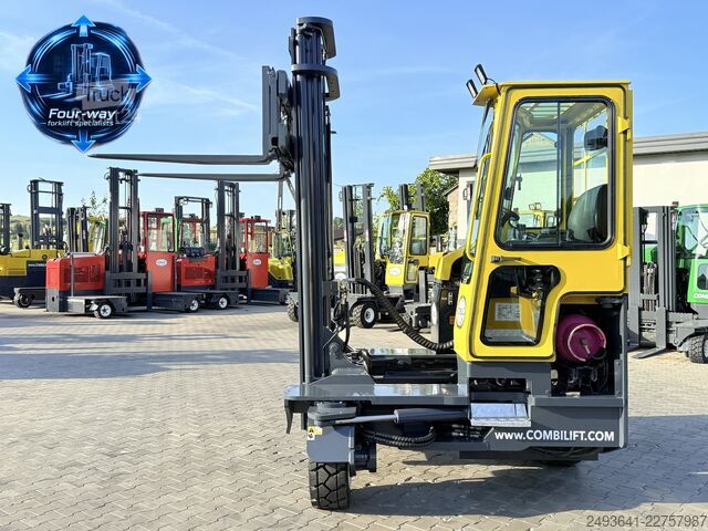 čtyřcestný vysokozdvižný vozík Combilift C3000XL GAS DUPLEX 4550 SIDE SHIFT