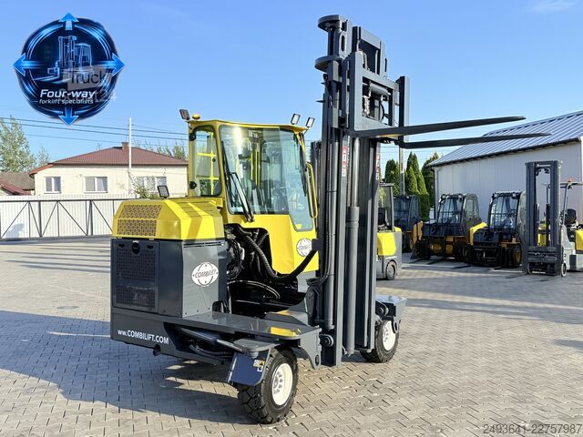 čtyřcestný vysokozdvižný vozík Combilift C3000XL GAS DUPLEX 4550 SIDE SHIFT