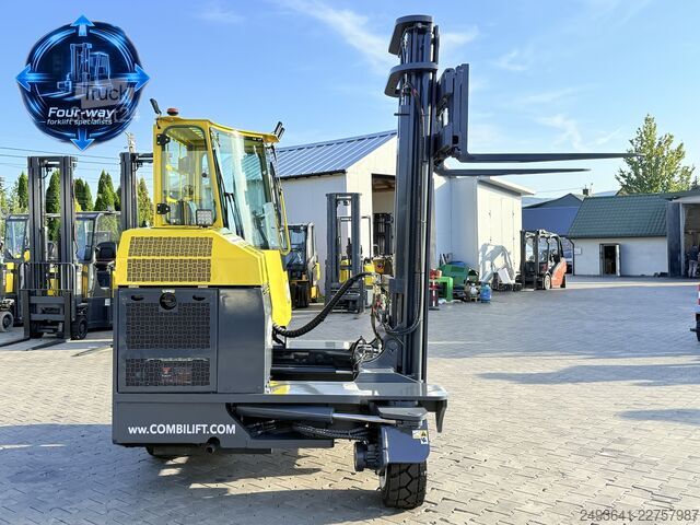 čtyřcestný vysokozdvižný vozík Combilift C3000XL GAS DUPLEX 4550 SIDE SHIFT